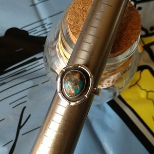 Sterling Silver Kingman Turquoise Ring